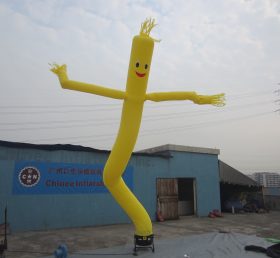 D2-91 Inflatable Yellow Tube Man Air Dancer