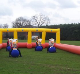 T11-328 Inflatable Race Track Challenge Sport Game