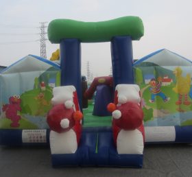 T2-2578 Tickle Me Elmo Inflatable Bouncers