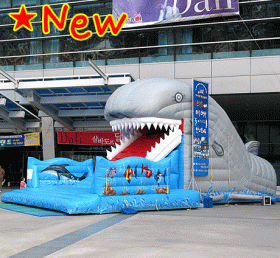 T8-180 Whale Inflatable Slide For Kid Adult