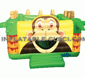 T2-1752 Jungle Theme Inflatable Bouncer