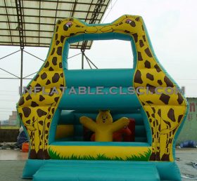 T2-2484 Giraffe Inflatable Bouncers