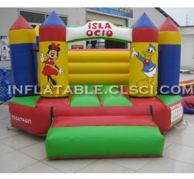 T2-2953 Donald Duck & Minnie Bouncy Castle