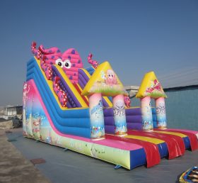 T8-1522 Inflatable Slide Undersea World Giant Slide