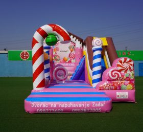 T2-3477 Sweet Candy Bouncy House Combo