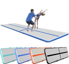 AT1-050 Blue Inflatable Gymnastics Airtrack Floor Tumbling Air Track For Kids Free One Pump