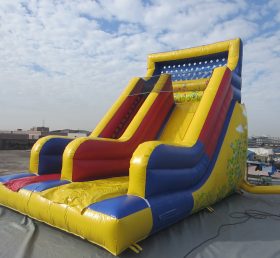 T8-2006 Professional Commercial Giant Inflatable Dry Slide For Adult