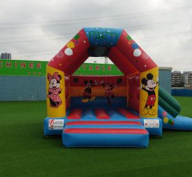 T2-3489 Mickey And Minnie Inflatable Bouncer