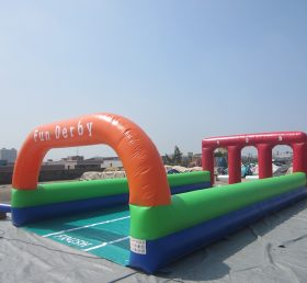 T11-2011 Inflatable Race Track Challenge Sport Game