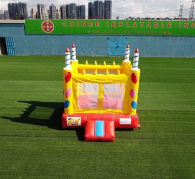 T2-3033 Happy Birthday Jumping Castle Indoor Bounce House