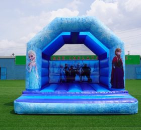 T2-3488B Disney Frozen Bouncy House Commercial Castle Jumper