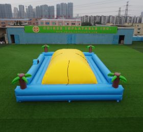 T11-1027B Jungle Theme Inflatable Bedjump