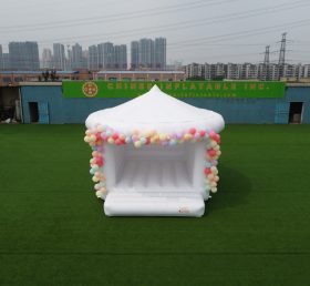 T2-3491B Outdoor White Inflatable Wedding Party Tent Bounce House