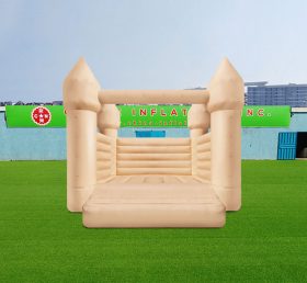 T2-3549B Mini Creamy-White Wedding Bounce House