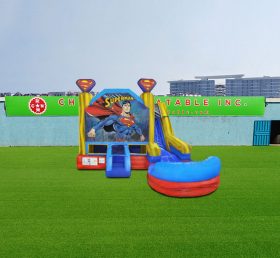 T2-4319 6In1 Superman Combo Waterslide