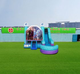 T2-4321 6In1 Frozen Combo Waterslide