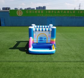 T2-6003 Rainbow Mini Bouncer With Ball Pool