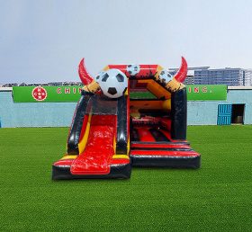 T2-4839 Football Inflatable Combo