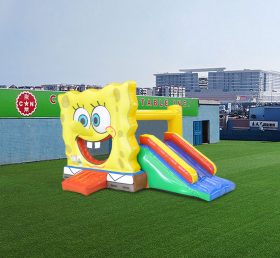 T2-4978 Spongebob Bounce House With Slide