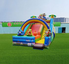 T8-4322 Winnie The Pooh Inflatable Slide