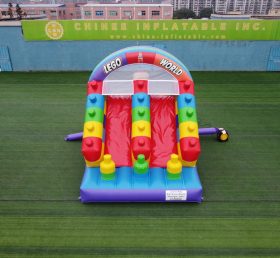 T8-164B Lego Inflatable Slide