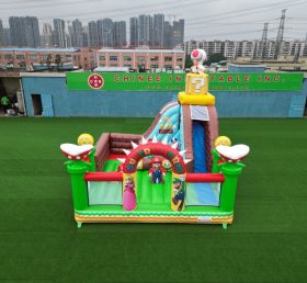 T2-4103B Super Mario Bouncy Castle With Slide