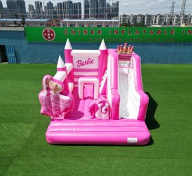 T2-8105 Barbie bouncy castle with slide