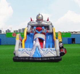 T8-4549 Robot Inflatable Dry Slide