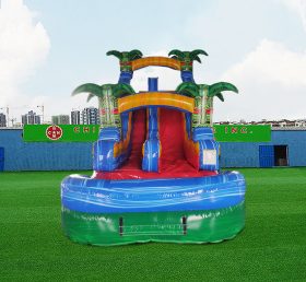 T8-4557 Single Lane Water Slide