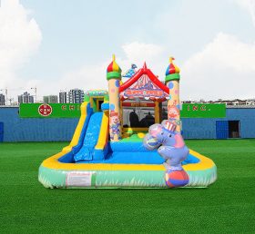 T8-4568 Bouncy Castle Water Slide Circus