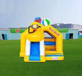 T2-7078 Slide Combo Rubber Duck Bounce House