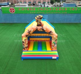 T2-3339G Western Cowboy Themed Bounce House