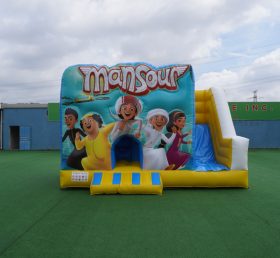 T2-4200D Mansour Cartoon Bouncy Castle